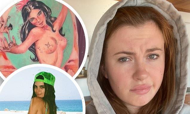 Ireland Baldwin DENIES her new naked lady tattoo is of Kendall Jenner