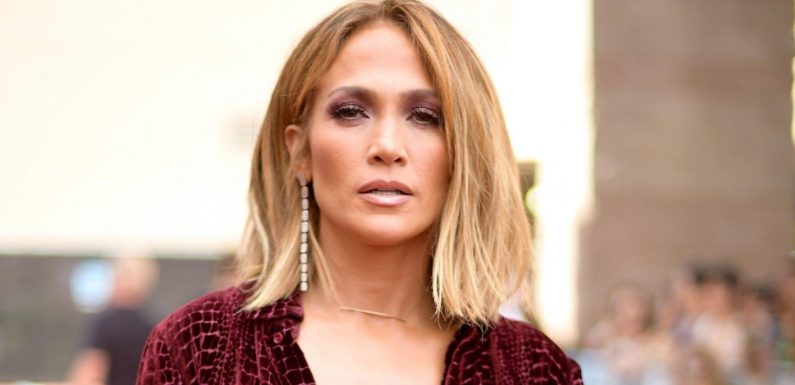 Jennifer Lopez Closed Out Her Last Night in Italy Wearing a Floor-Length Cutout Dress