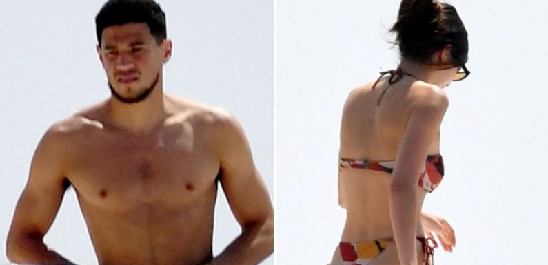 Kendall Jenner Sunbathes In Thong Bikini On Yacht With Devin Booker In Italy