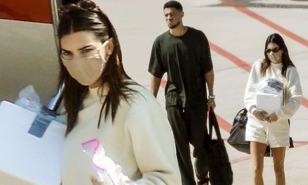 Kendall Jenner and beau Devin Booker look loved-up in Sardinia