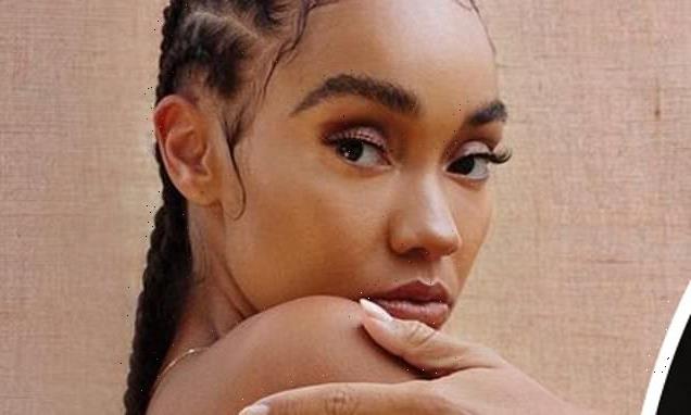 Leigh-Anne Pinnock shows off her baby bump in naked photoshoot