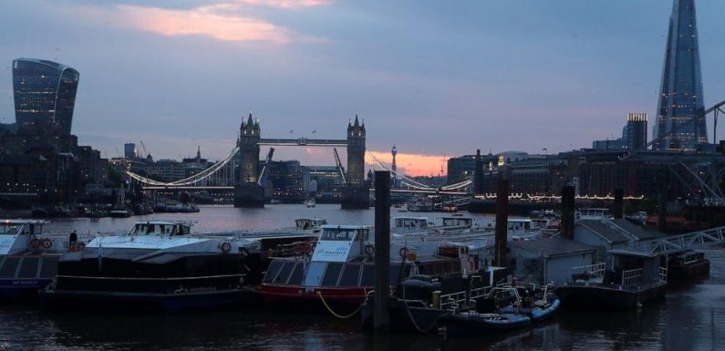 London's Tower Bridge reopens after being stuck for hours
