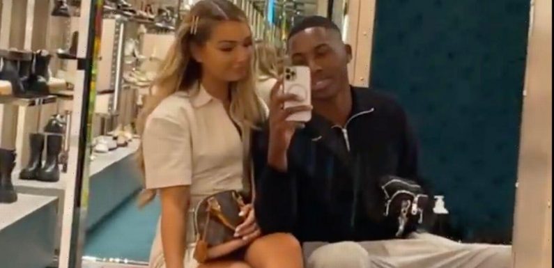 Love Island’s Lucinda and Aaron enjoy shopping and dinner date days after split