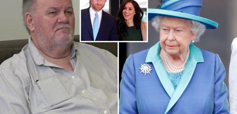 Meghan Markle and Prince Harry 'attacking' the Queen is 'unforgivable' and 'embarrassing', blasts Thomas Markle