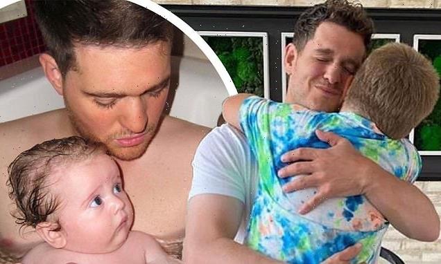 Michael Bublé pays tribute to his son Noah who survived cancer