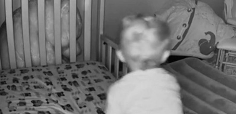 Mum left terrified after capturing 'paranormal activity' in toddler's cot – but can YOU spot it?
