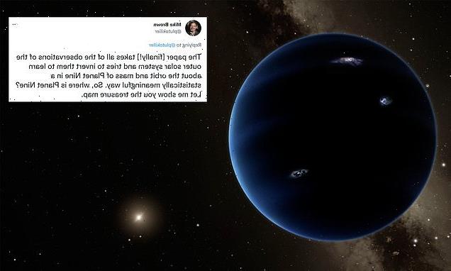 Orbit of Planet 9 plotted by scientists