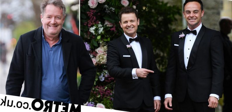 Piers Morgan eyes up NTA win over Ant and Dec: 'Choose a more deserving winner'