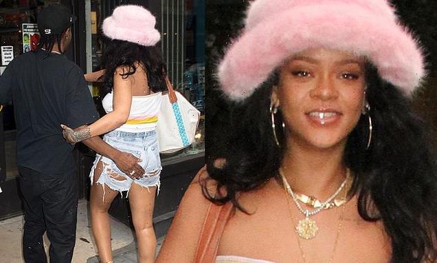 Rihanna steps out on a shopping trip in NYC with her beau A$AP Rocky