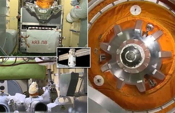 Russian cosmonauts release a video tour of the ISS's new Nauka module