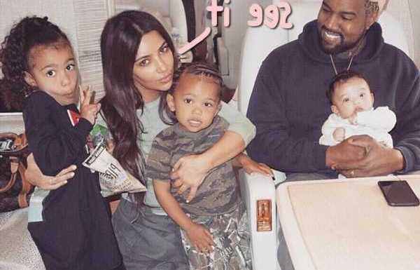 Sorry, Kanye! Kim Kardashian Says She Doesn't See The Resemblance Between HER 'Twin' Saint & Papa West!