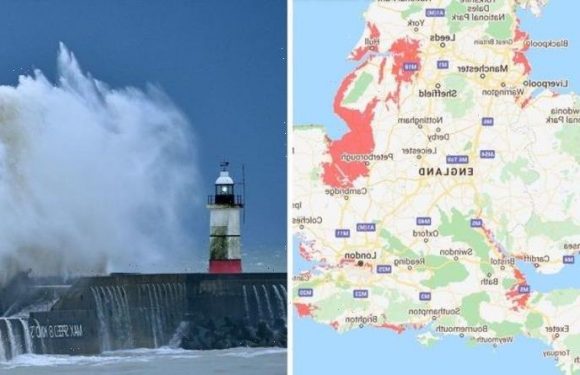 The 13 major UK towns and cities that could be underwater by 2100 – MAPPED