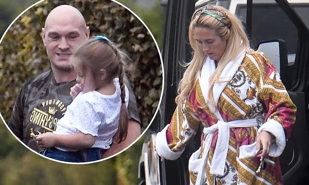Tyson and Paris Fury seen for the first time since Athena's arrival