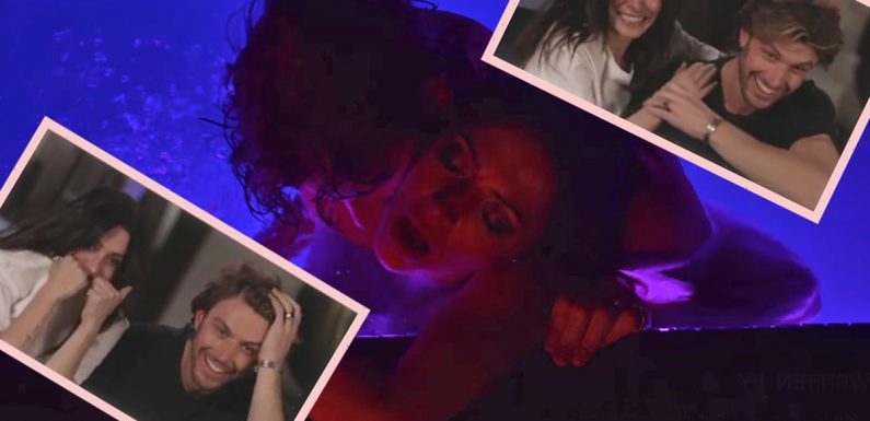 Watch Sex/Life Stars (And IRL Lovers) Sarah Shahi & Adam Demos React To Their Onscreen Sex Scene!