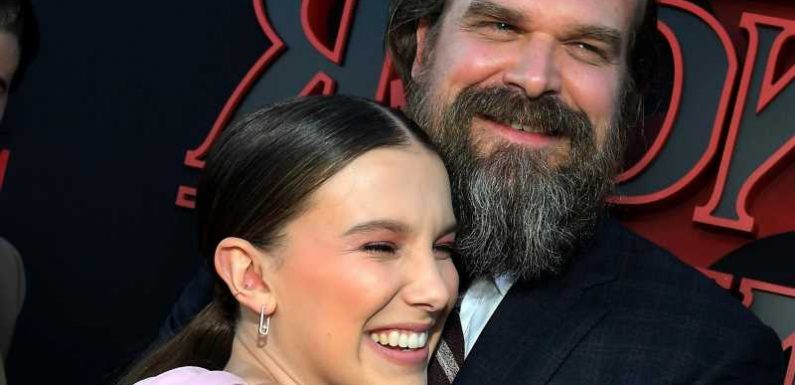 Why David Harbour Is So Worried About Millie Bobby Brown