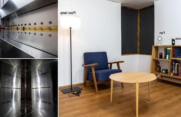 Wireless charging room delivers electricity over the AIR