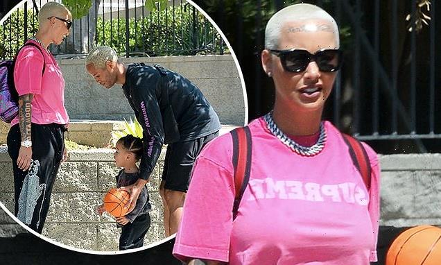 Amber Rose enjoys quality mommy and me time with her toddler Slash