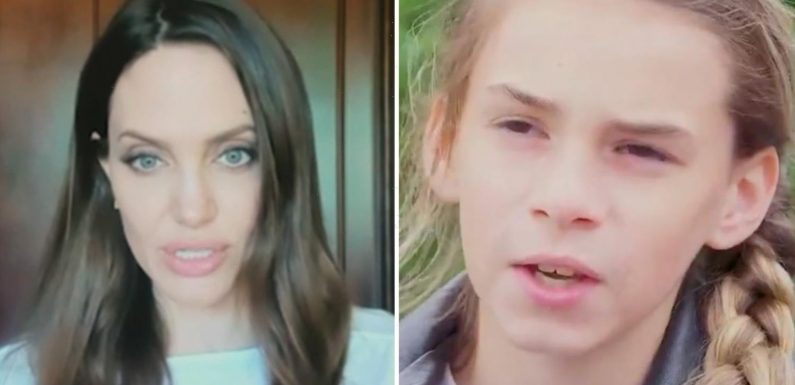 Angelina Jolie left speechless by The One Show teen guest as she's taught 'big lesson' live on air