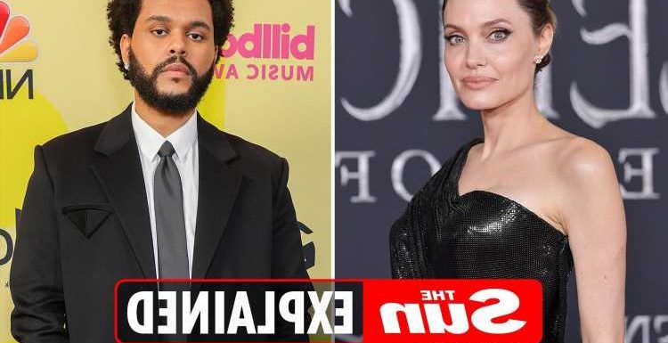 Are Angelina Jolie and The Weeknd dating?