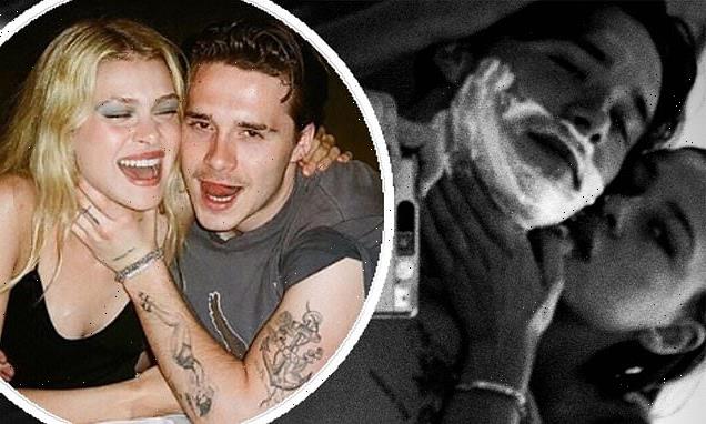 Brooklyn Beckham and Nicola Peltz pose NAKED in a racy mirror photo