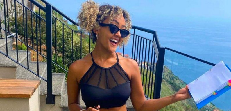 Corrie’s Alexandra Mardell thrills fans as she flaunts curves in teeny bikini