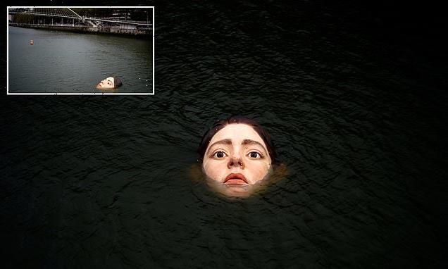 Creepy statue of drowning girl sparks alarm in Spain