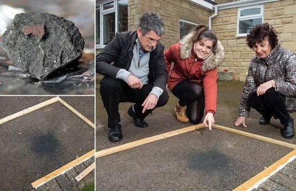 Driveway where Winchcombe meteorite crashed will go on display