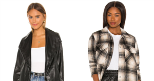 From Shackets to Faux Leather, Shop Our 11 Favorite Outerwear Picks From Revolve