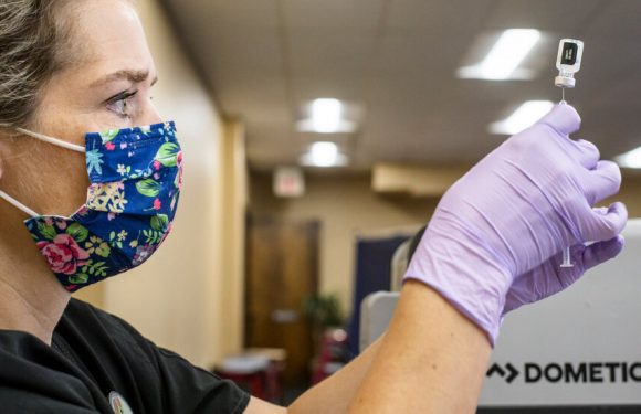 Hours before the F.D.A. vote, the C.D.C. releases a study showing waning protection of the Pfizer vaccine.