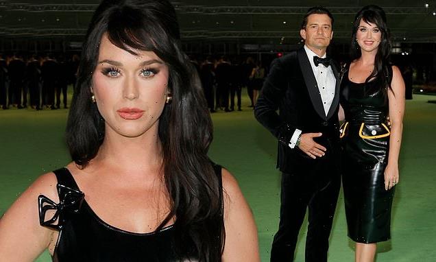 Katy Perry and Orlando Bloom attend Academy Museum gala