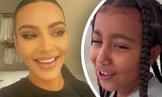 Kim Kardashian roasted by daughter North for putting on a fake voice