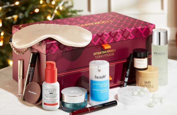 Lookfantastic reveals 2021 Beauty Chest worth over £383 and it's on sale from £85