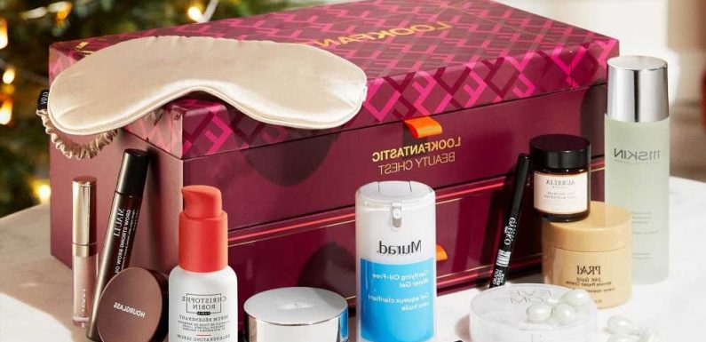 Lookfantastic reveals 2021 Beauty Chest worth over £383 and it's on sale from £85