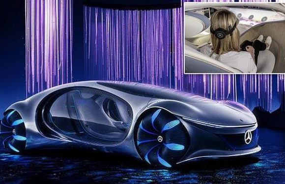 Mercedes unveils brain-computer interface in Avatar-themed concept car