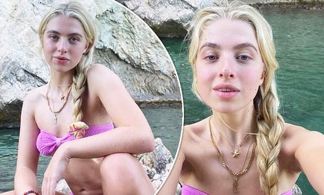 Noel Gallagher's daughter Anais showcases her toned figure in Ibiza