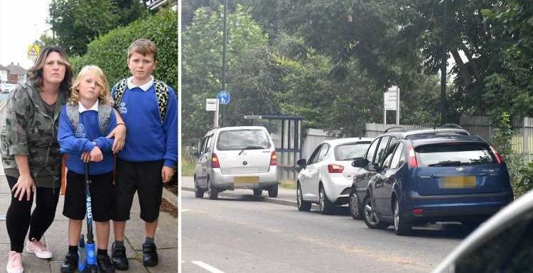 Parents furious over parking chaos outside school and warn 'it's only a matter of time before a child is killed'