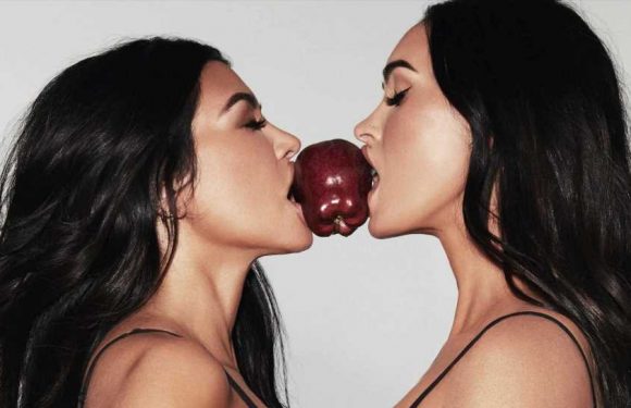 Pics of Kourtney Kardashian and Megan Fox in the New Skims Campaign Just Dropped