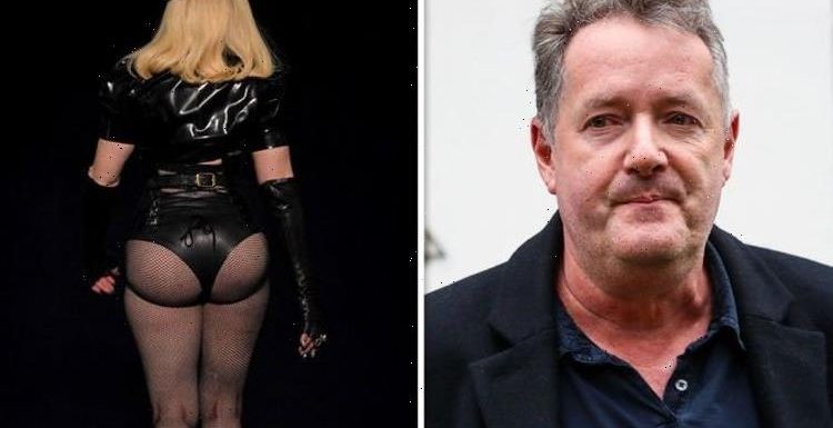 Piers Morgan brands Madonna, 63, ‘cringe’ as she causes a stir with pert posterior at VMAs