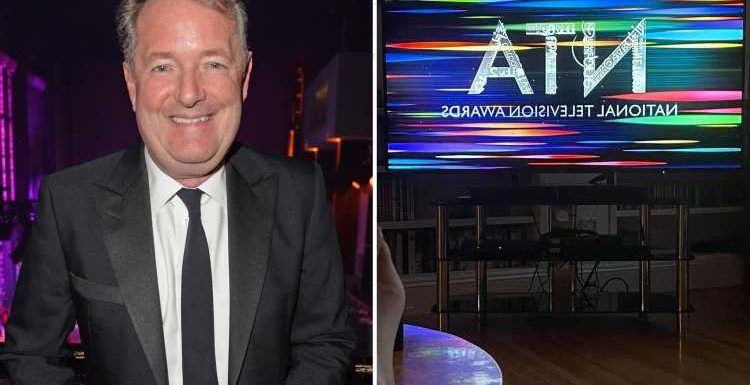 Piers Morgan snubs the NTAs as he watches at home after begging for votes to beat Ant and Dec