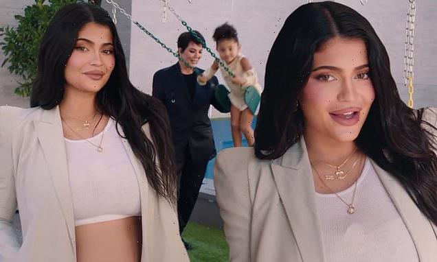 Pregnant Kylie Jenner gives tour of HUGE new luxury home in crop top