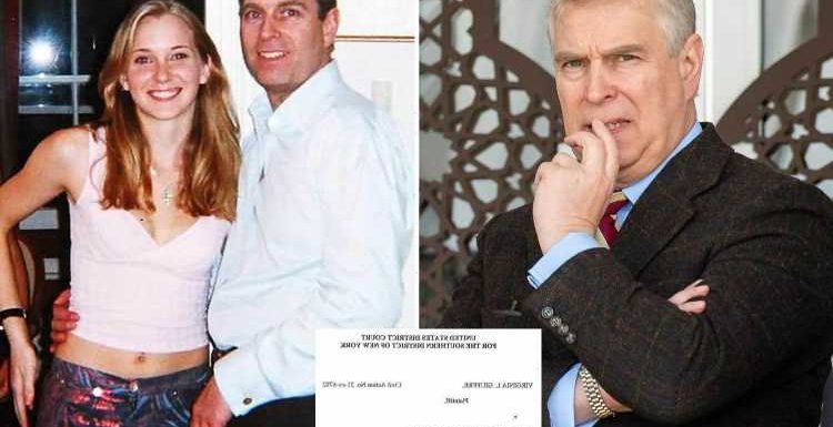 Prince Andrew's lawyers 'claim Virginia Roberts sex assault papers NOT properly served and he'll get case thrown out'