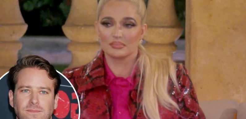 RHOBH's Erika Jayne boasts her son believed she had SEX with disgraced Armie Hammer after divorce & fraud claims