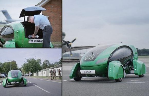 Royal Air Force is testing self-driving cars in Oxfordshire