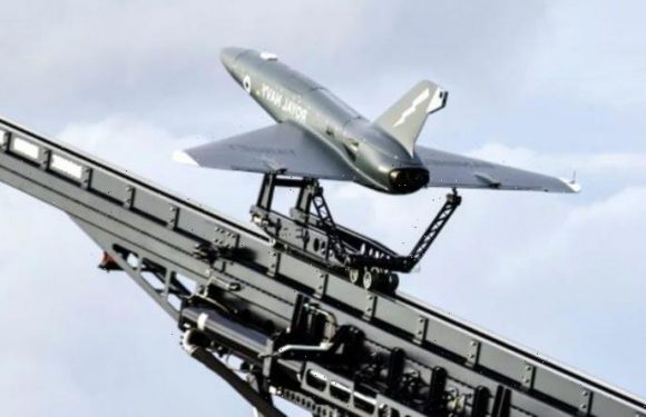 Royal Navy sends Russia and China warning as revolutionary drone launched from sea