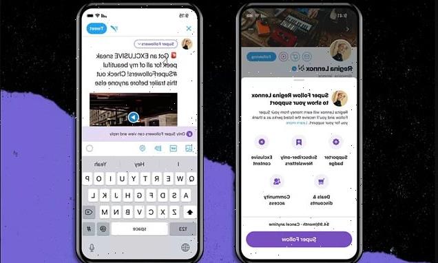 Twitter's Super Follow lets creators change for exclusive content