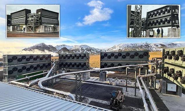 World's biggest 'carbon-sucking' machine is switched on in Iceland