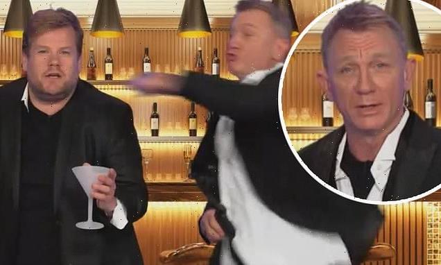 Daniel Craig delivers famous Bond line for the 'last time' during skit