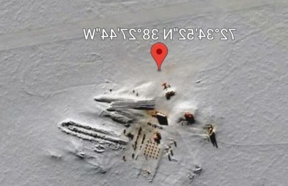 Google Earth user spots eerie ‘burning cross’ standing in the middle of nowhere