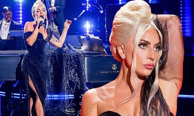 Lady Gaga is glamorous as she performs tracks from Love For Sale