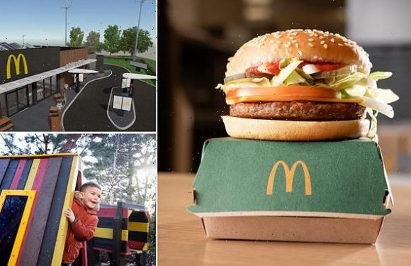 McDonald's will open its first 'net-zero' restaurant in Shropshire